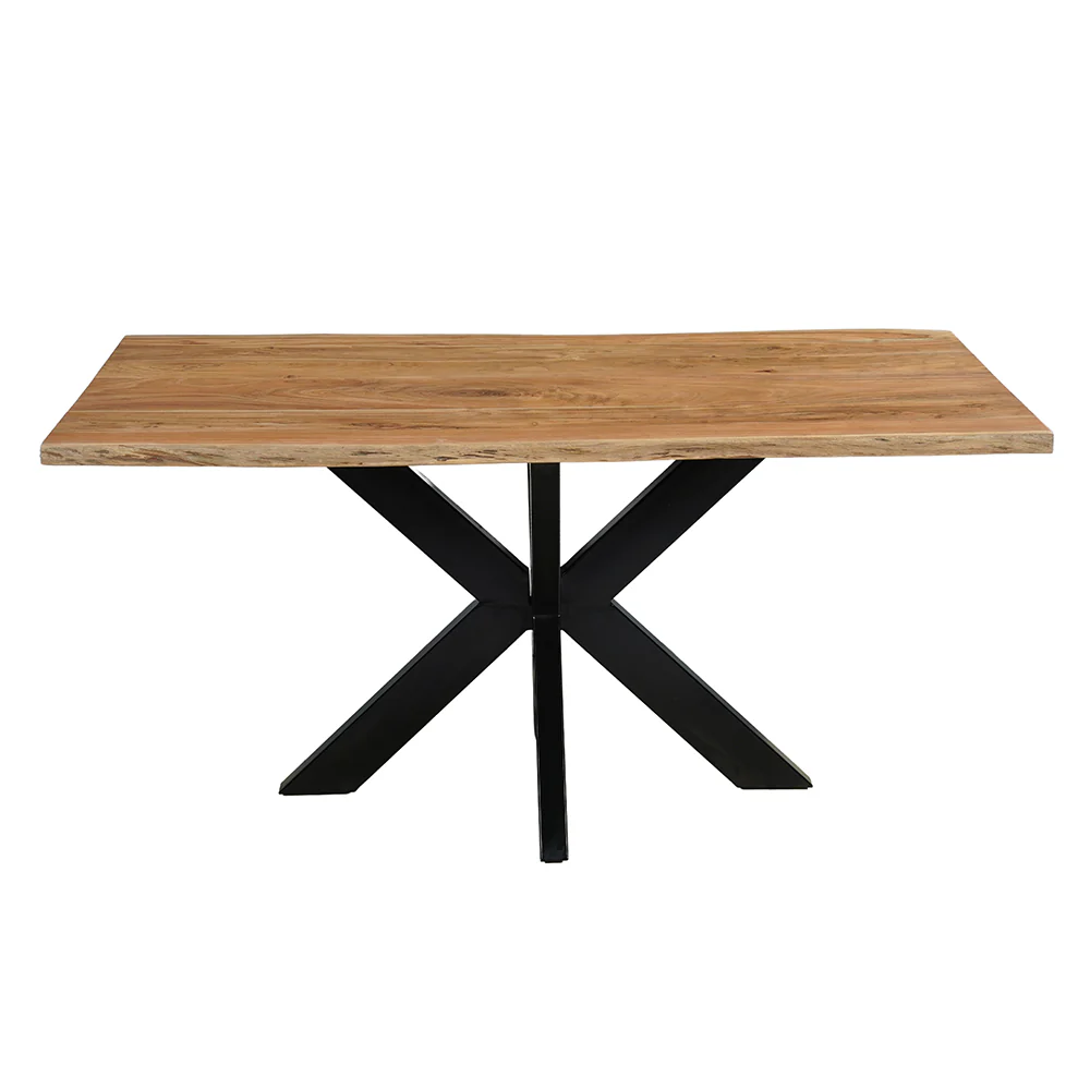 Acaciahouten Eettafel Rechthoek Edge 160x90 cm - Image 2