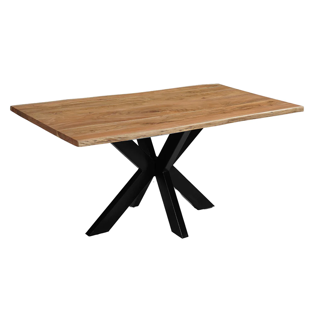 Acaciahouten Eettafel Rechthoek Edge 160x90 cm - Image 3