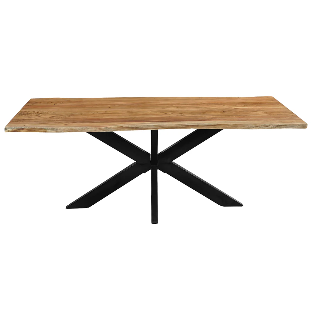 Acaciahouten Eettafel Rechthoek Edge 200x100 cm - Image 2