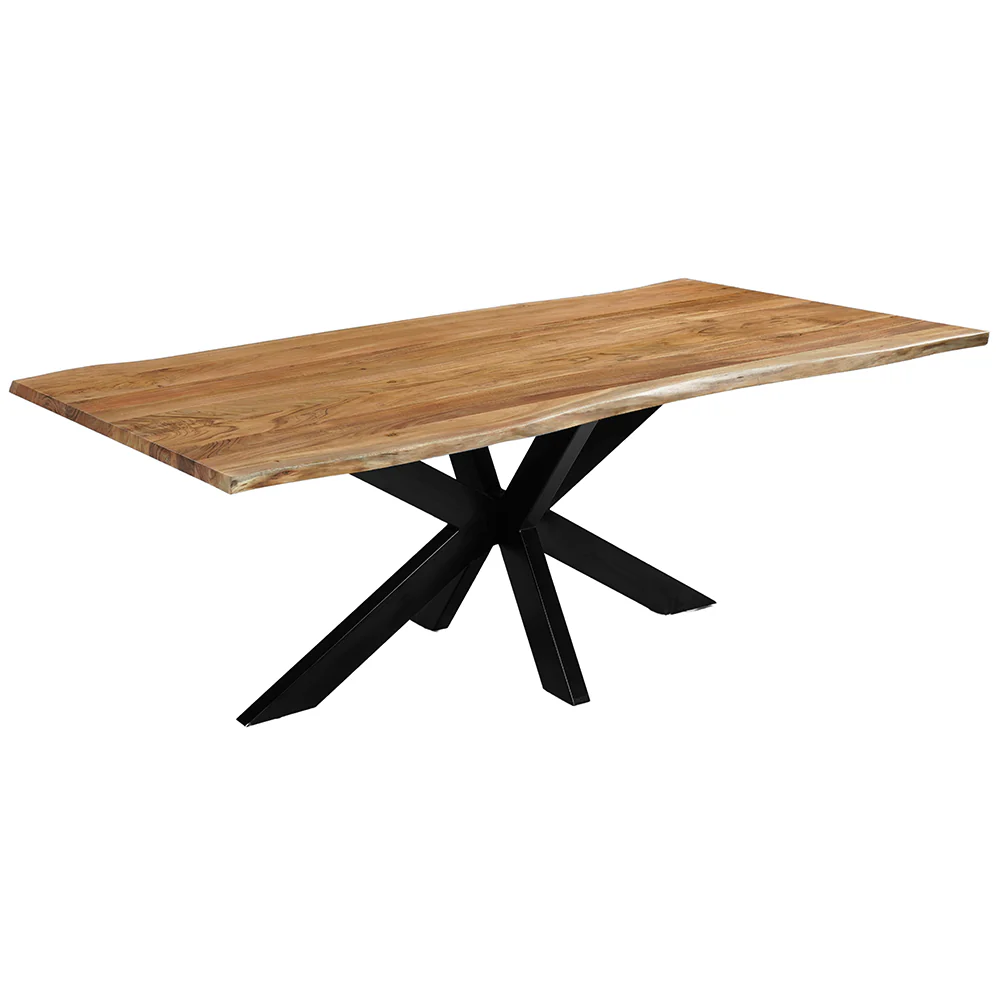 Acaciahouten Eettafel Rechthoek Edge 200x100 cm - Image 3