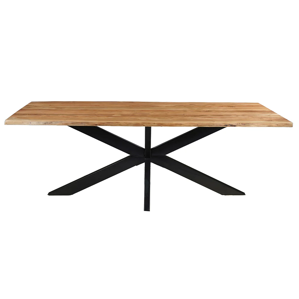 Acaciahouten Eettafel Rechthoek Edge 220x100 cm - Image 2
