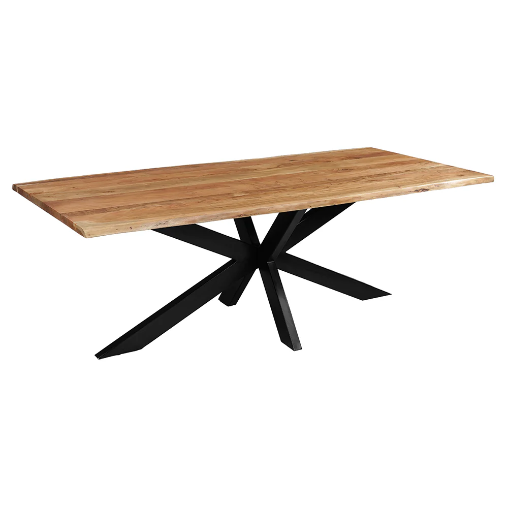 Acaciahouten Eettafel Rechthoek Edge 220x100 cm - Image 3