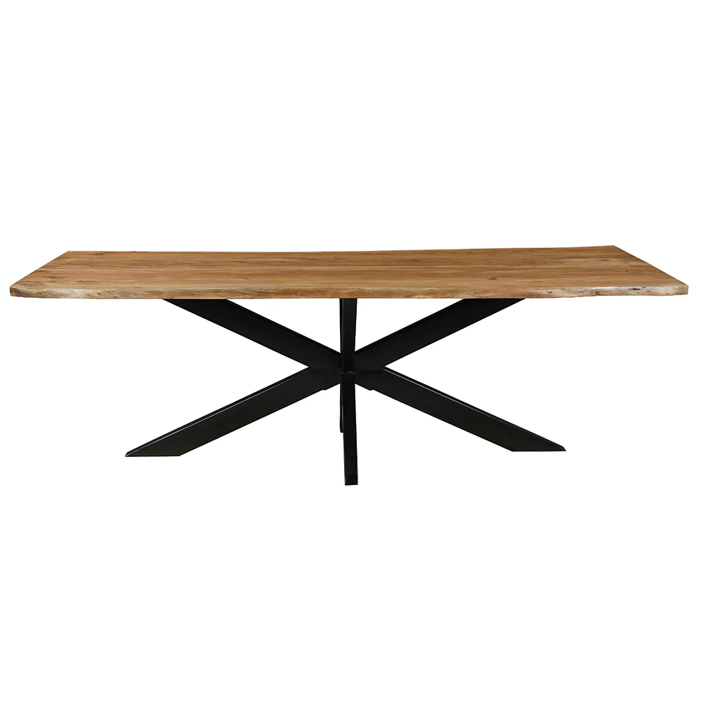 Acaciahouten Eettafel Rechthoek Edge 240x100 cm - Image 2