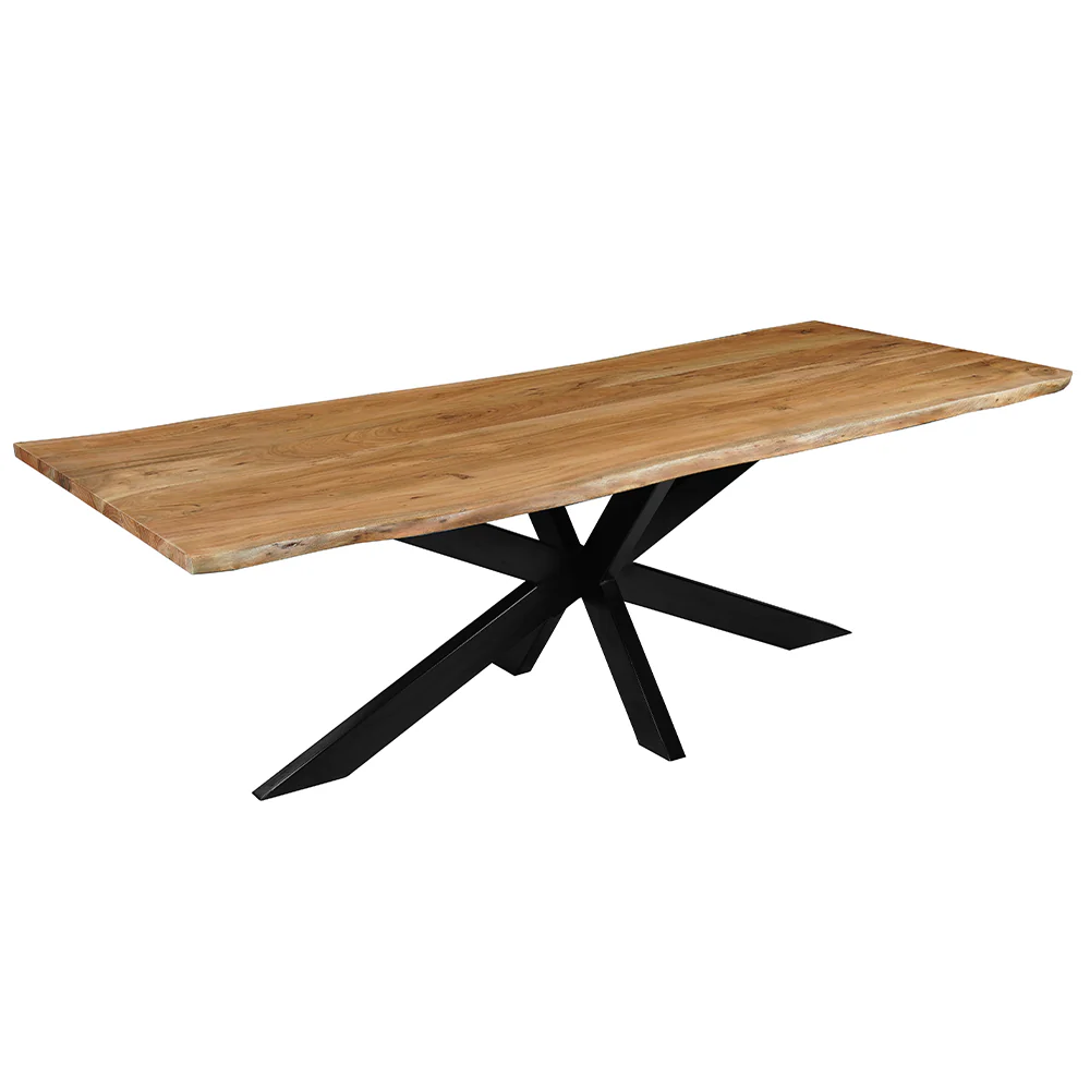 Acaciahouten Eettafel Rechthoek Edge 240x100 cm - Image 3