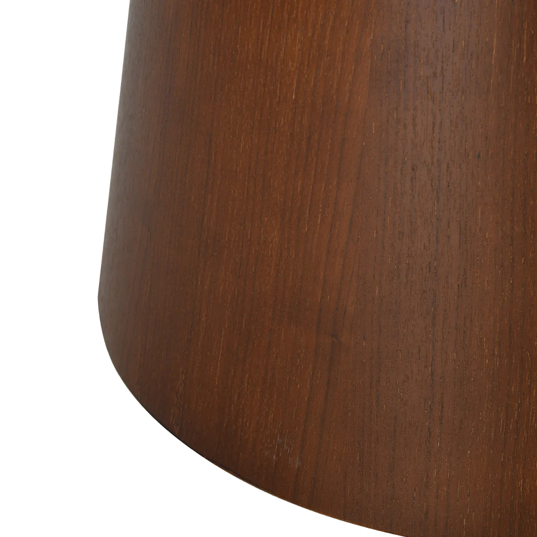 Eettafel Rond Olivia 120 cm Donker Walnoot - Image 10
