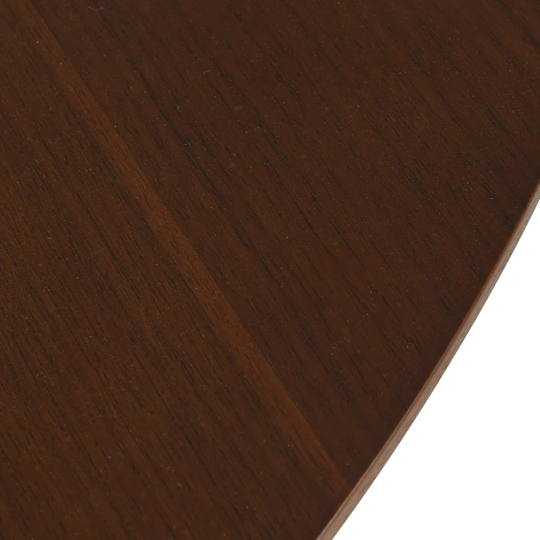 Eettafel Rond Olivia 120 cm Donker Walnoot - Image 12