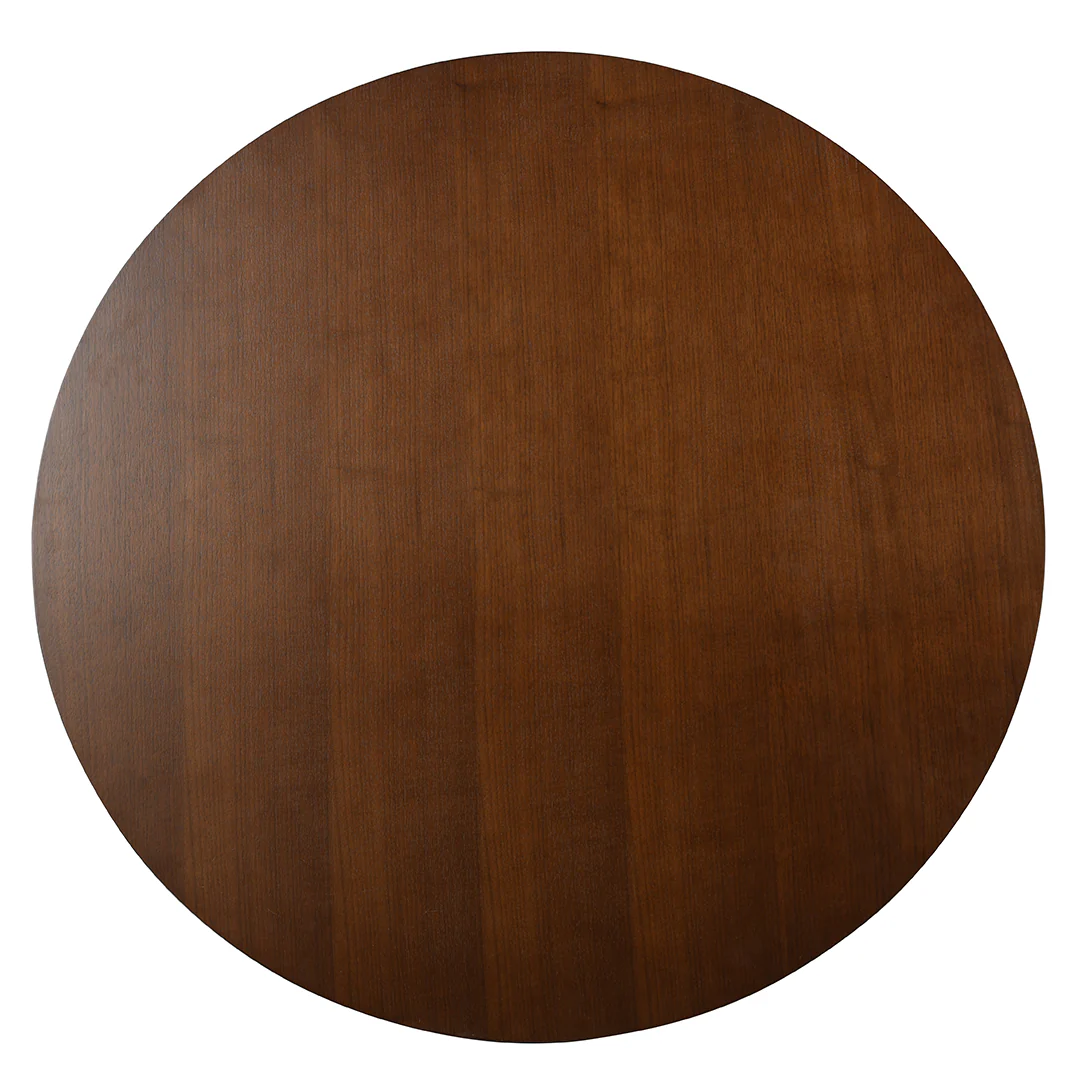 Eettafel Rond Olivia 120 cm Donker Walnoot - Image 13