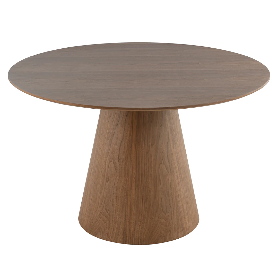 Eettafel Rond Olivia 120 cm Walnoot - Image 4