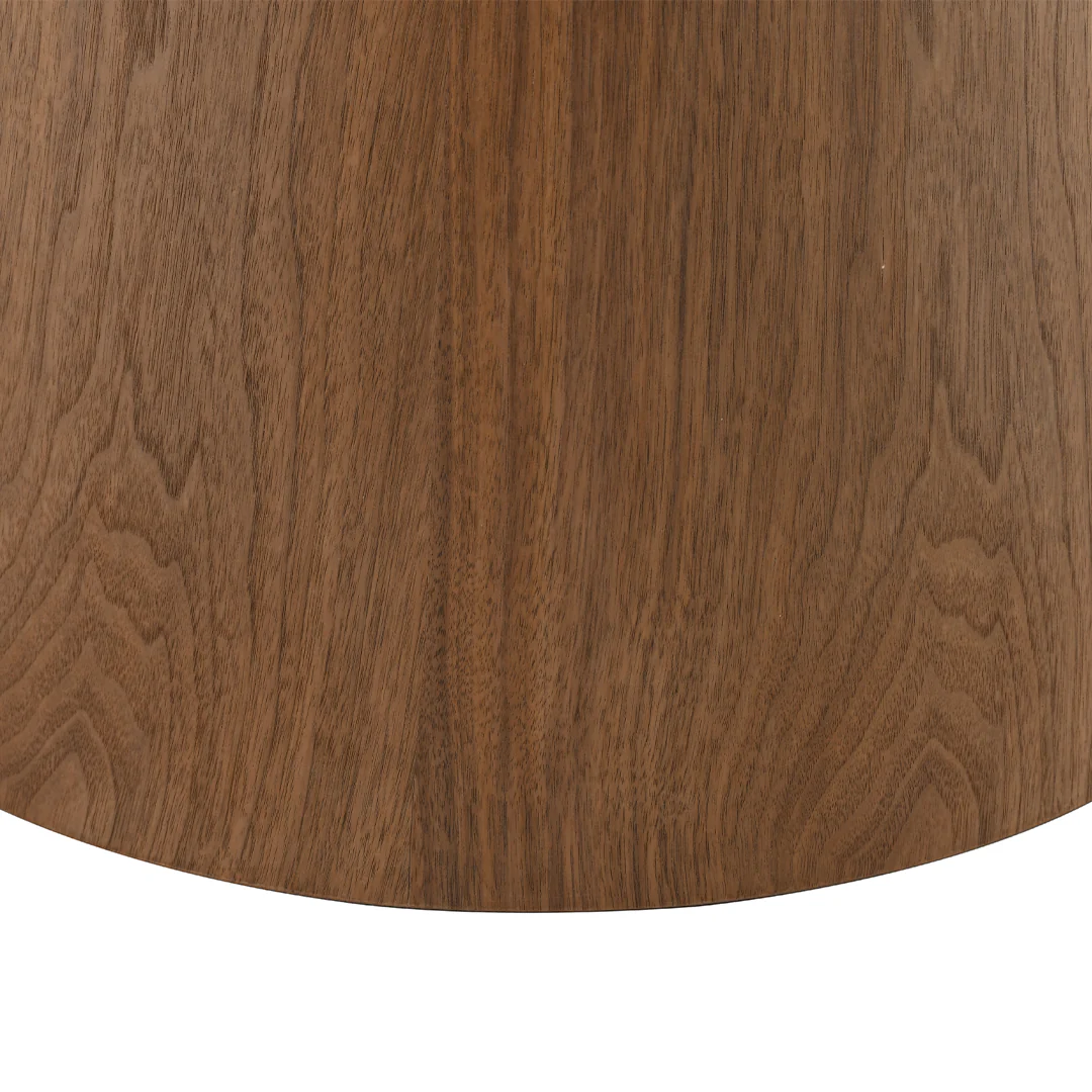 Eettafel Rond Olivia 120 cm Walnoot - Image 6