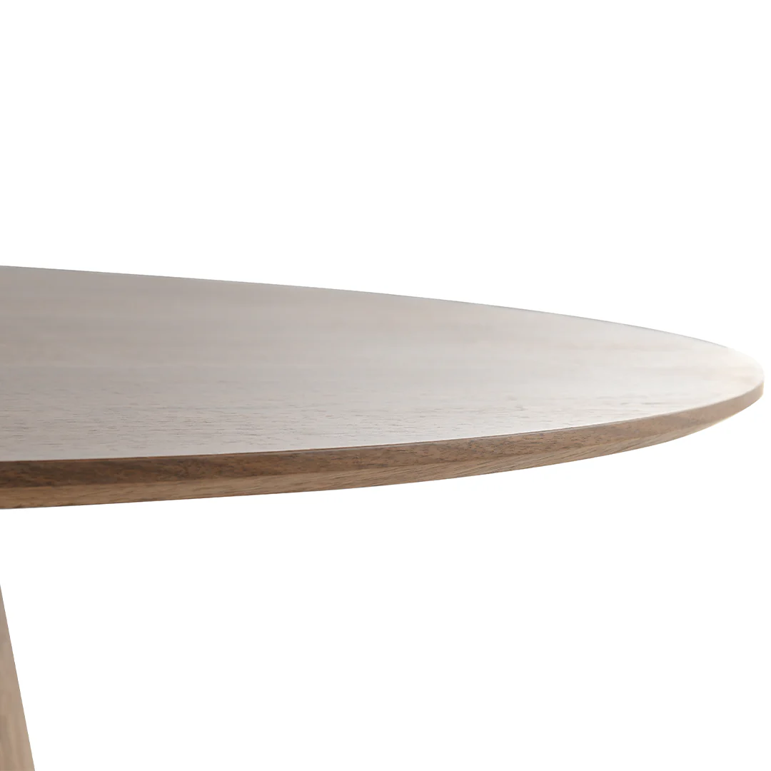 Eettafel Rond Olivia 120 cm Walnoot - Image 8