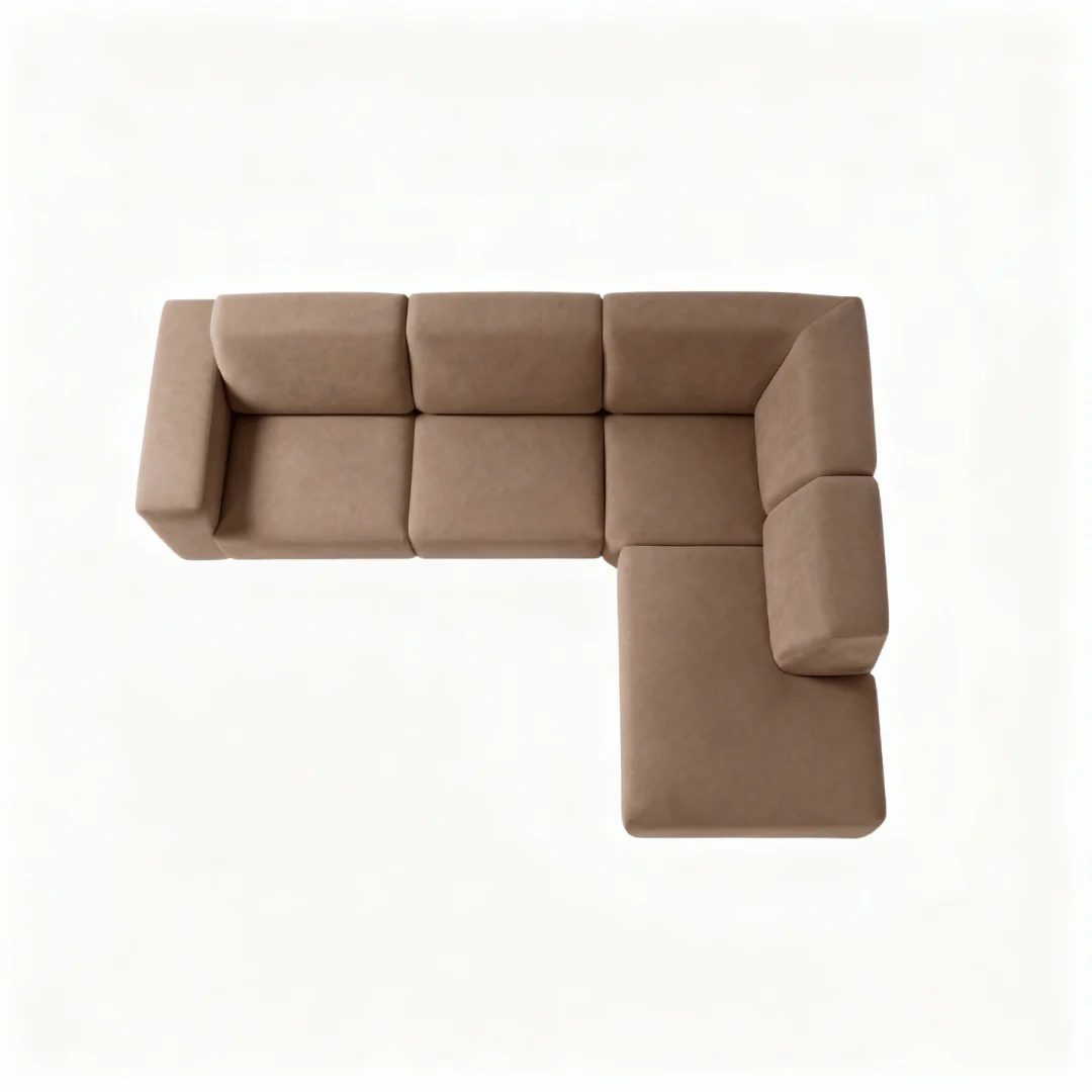 Hoekbank Isabel 4-zits Rechts Taupe - Image 6