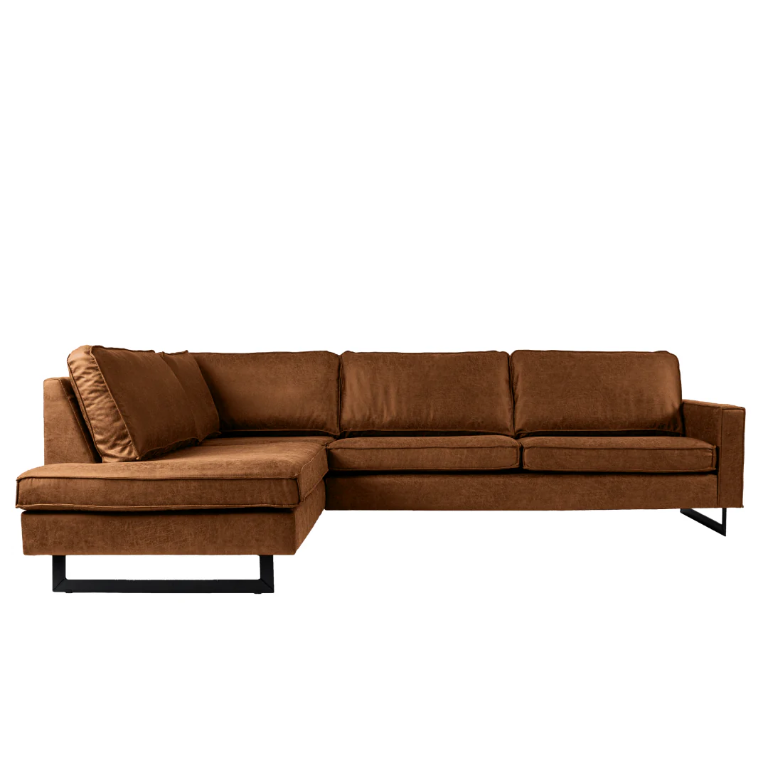 Hoekbank Twenty Five 4-zits Links Cognac - Image 2