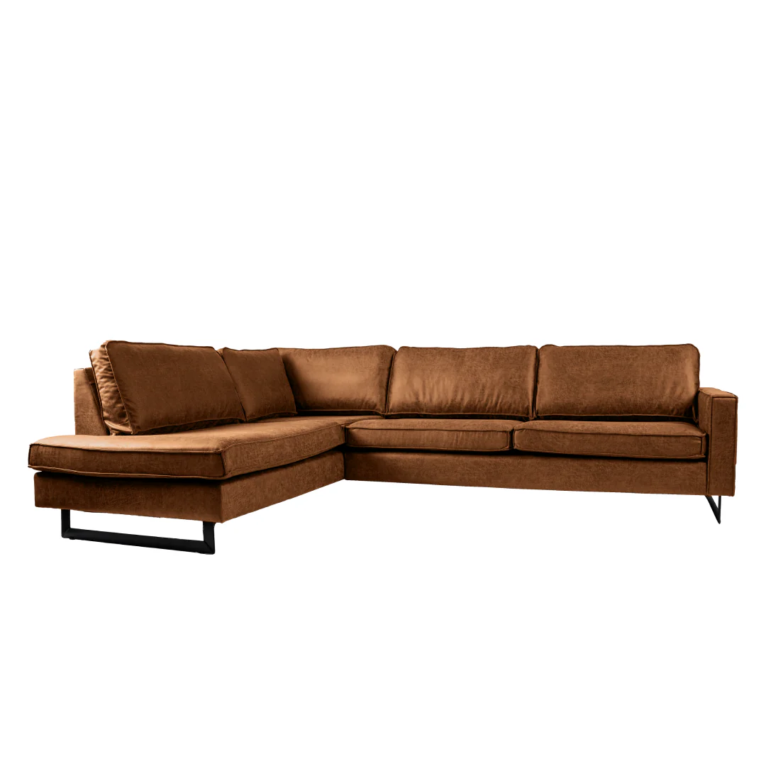 Hoekbank Twenty Five 4-zits Links Cognac - Image 5