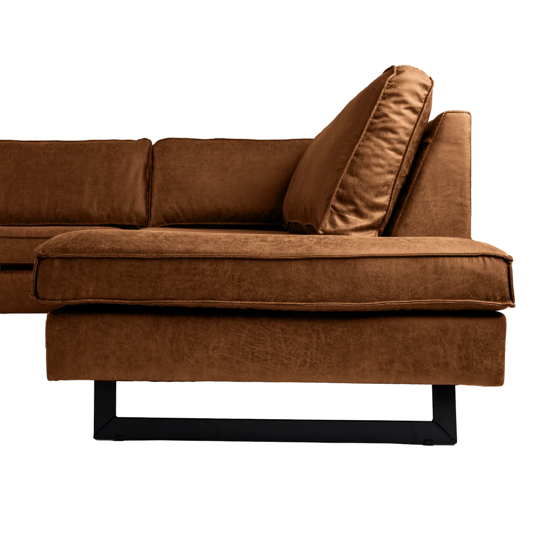 Hoekbank Twenty Five 4-zits Rechts Cognac - Image 3