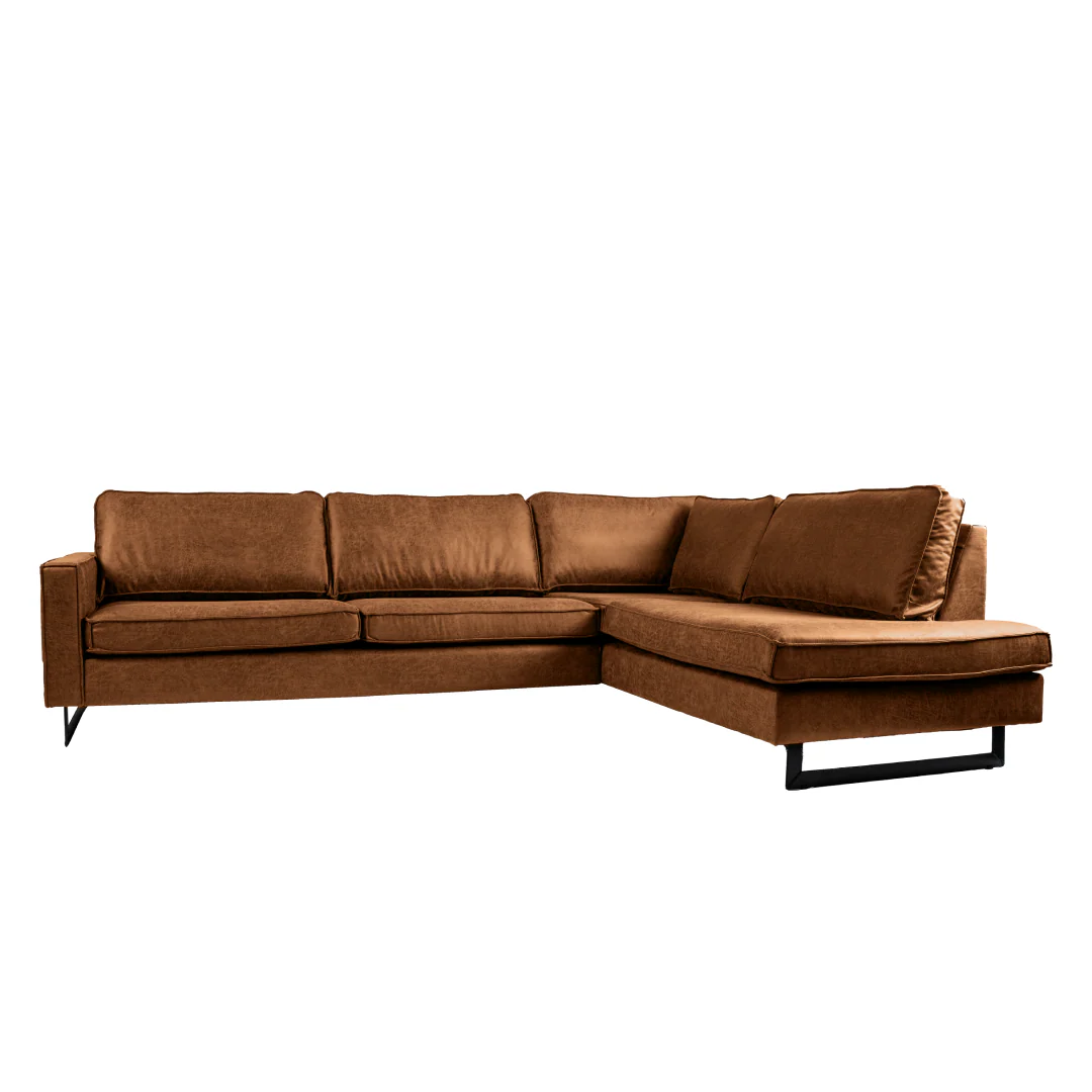 Hoekbank Twenty Five 4-zits Rechts Cognac - Image 5