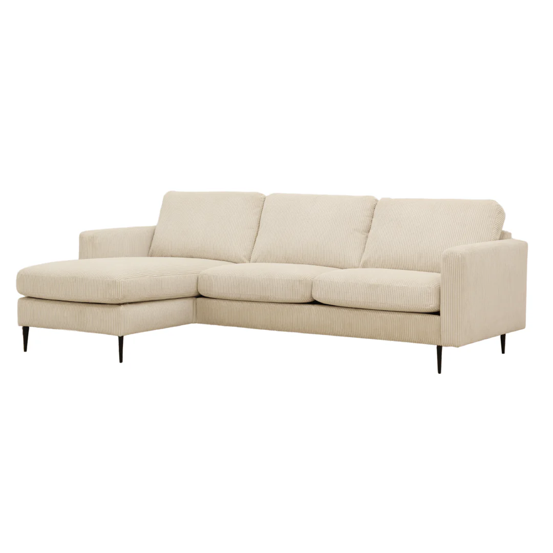 Loungebank Luan 3-zits Links/Rechts Crème - Image 3