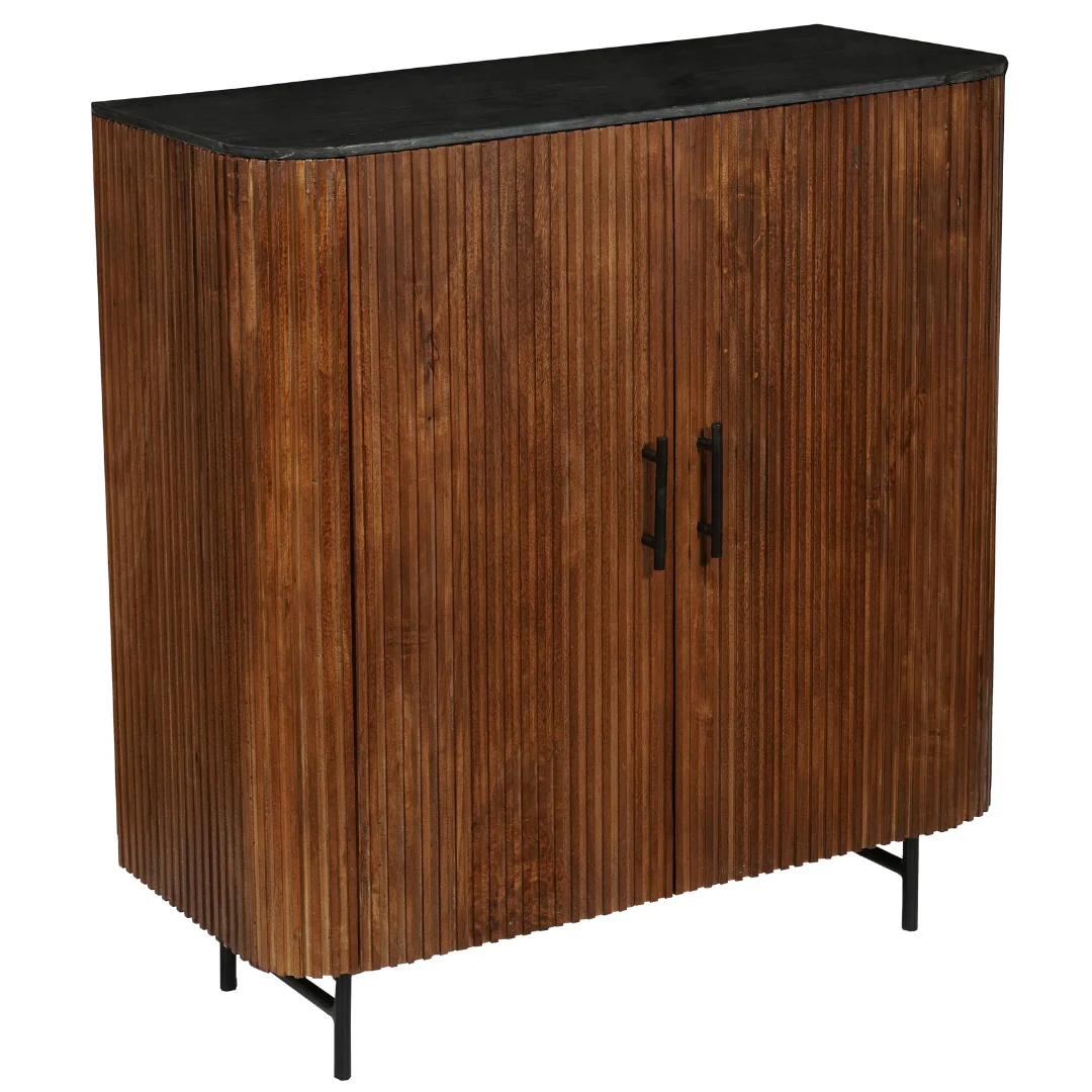 Mangohouten Bar Meubel Levi 100 cm - Image 5