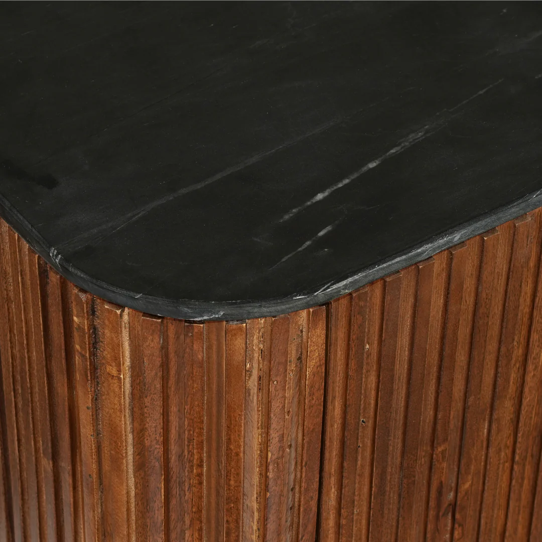 Mangohouten Bar Meubel Levi 100 cm - Image 6