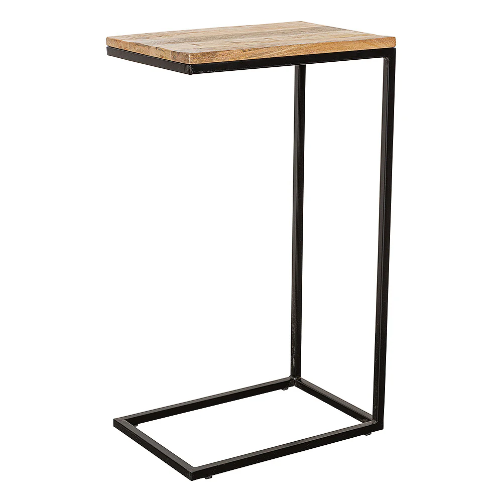 Mangohouten Bijzettafel Alys (set van 2) - Image 4