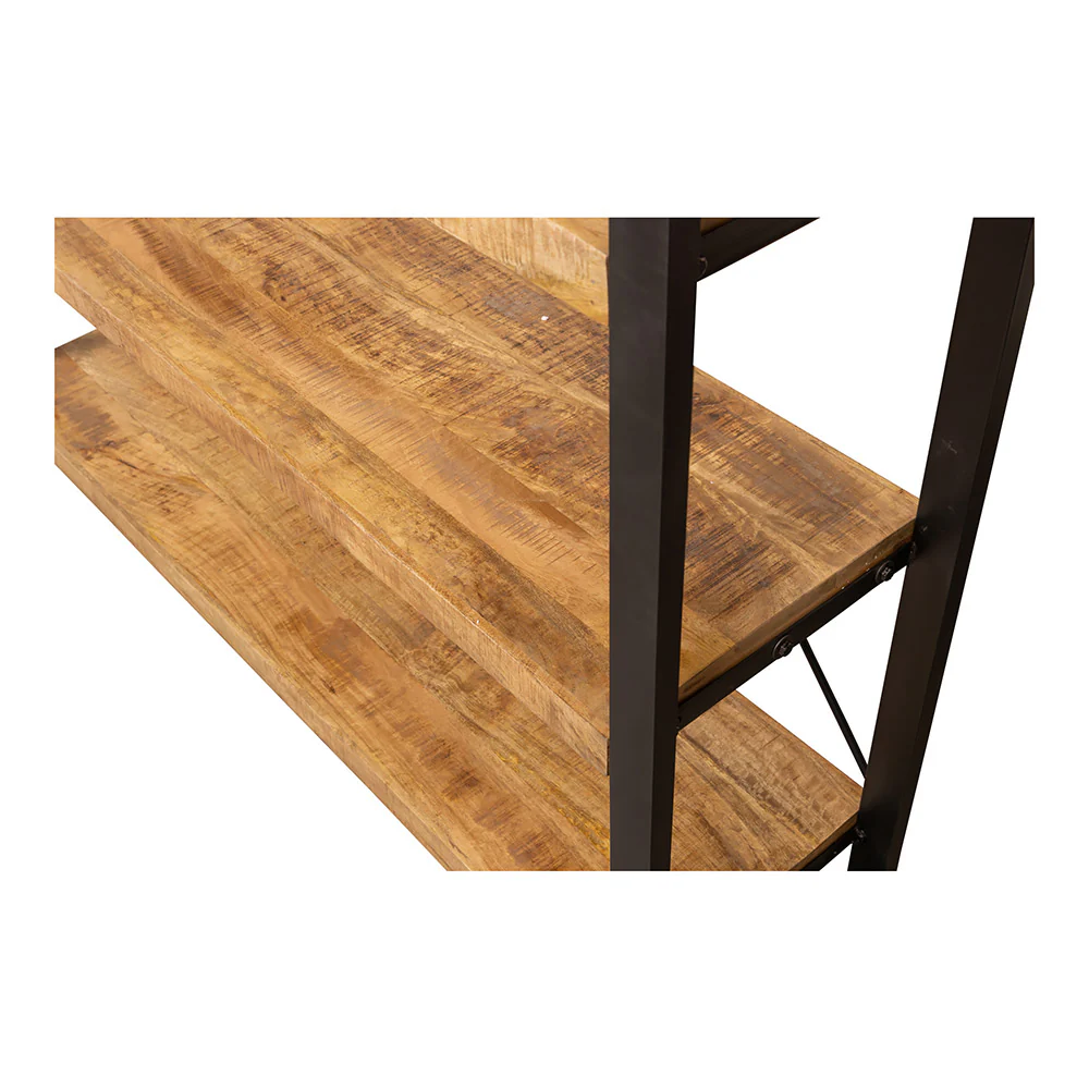 Mangohouten Boekenkast Britt 120 cm - Image 5