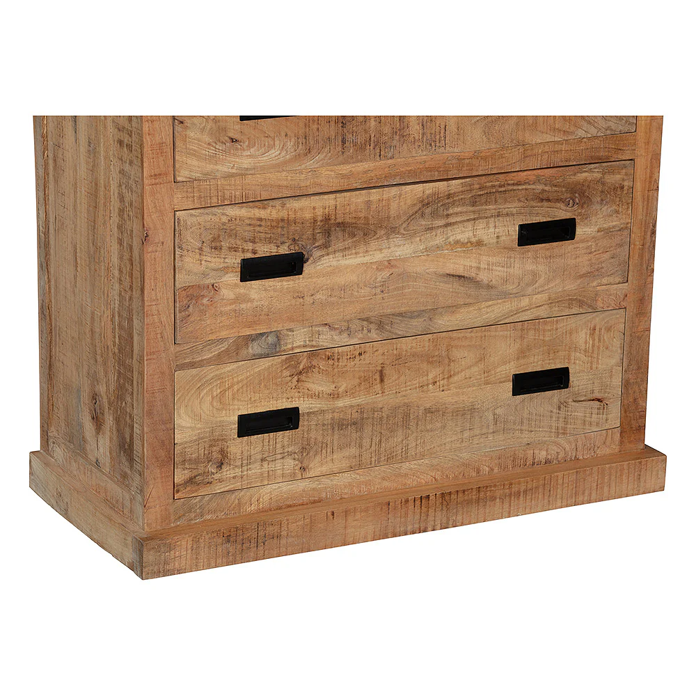 Mangohouten Buffetkast Milan 100 cm en 3 lades X - Image 5