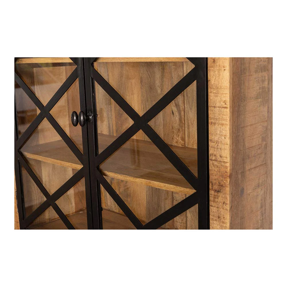 Mangohouten Buffetkast Milan 100 cm 6 lades X - Image 7
