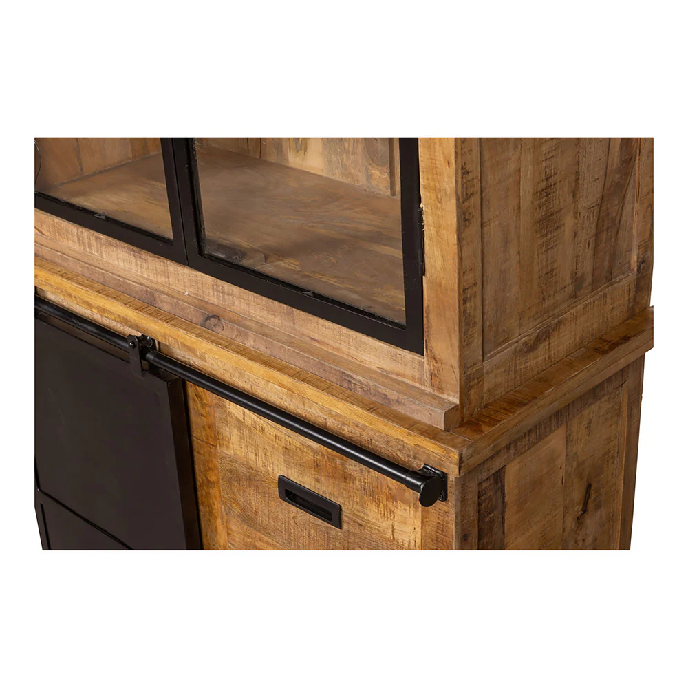 Mangohouten Buffetkast Milan 100 cm met Deurtjes Recht - Image 7