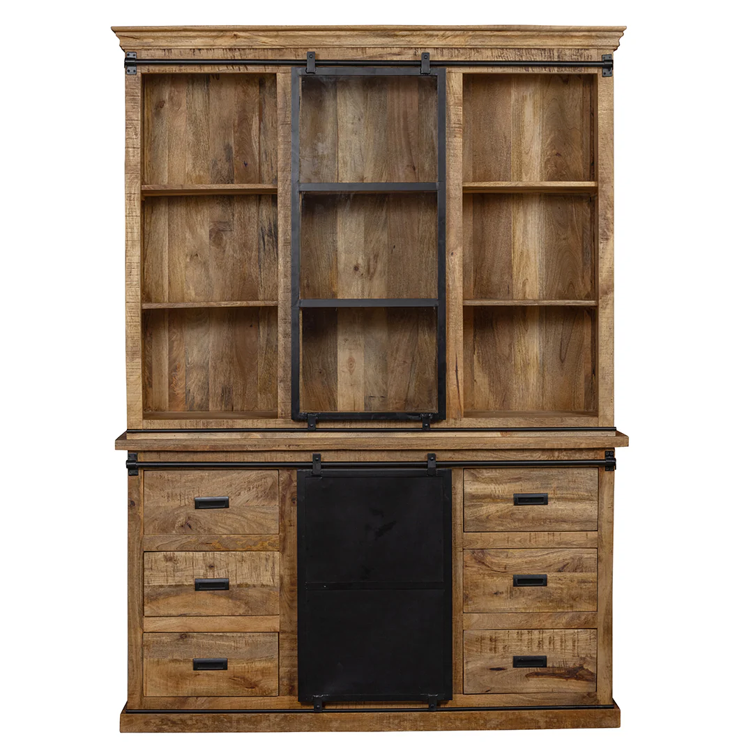 Mangohouten Buffetkast Milan 160 cm Recht - Image 2