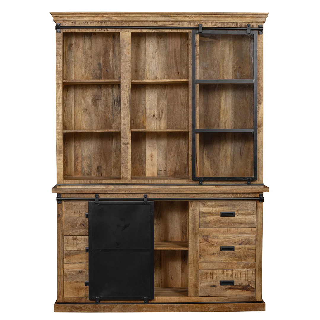 Mangohouten Buffetkast Milan 160 cm Recht - Image 3