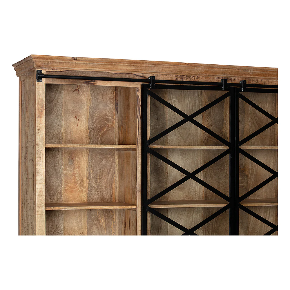 Mangohouten Buffetkast Milan 240 cm X - Image 6