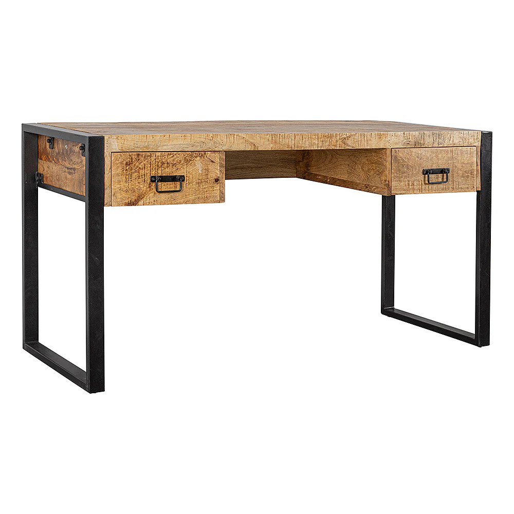 Mangohouten Bureau Britt 150 cm - Image 3