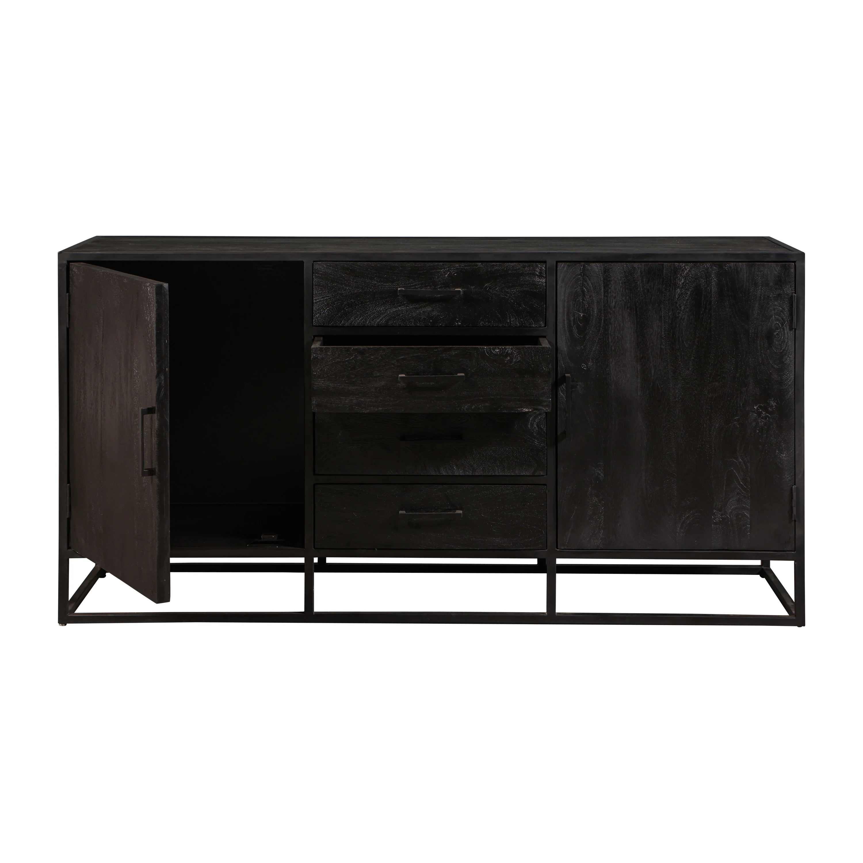 Mangohouten Dressoir Brendon 165 cm - Image 6