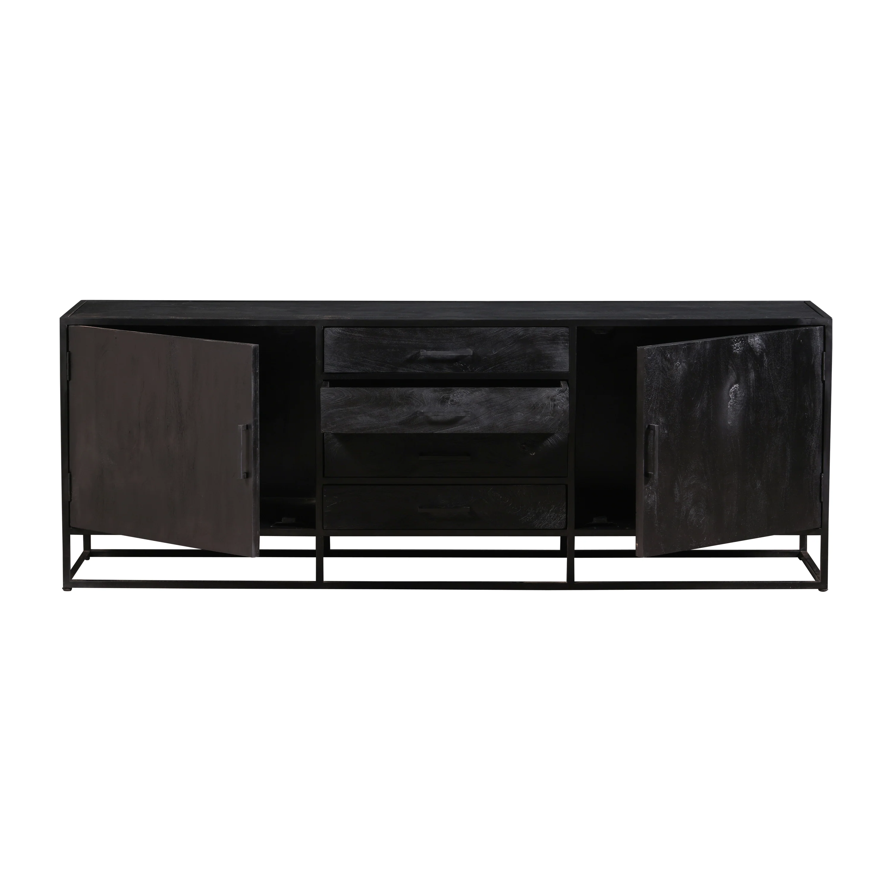 Mangohouten Dressoir Brendon 210 cm - Image 5