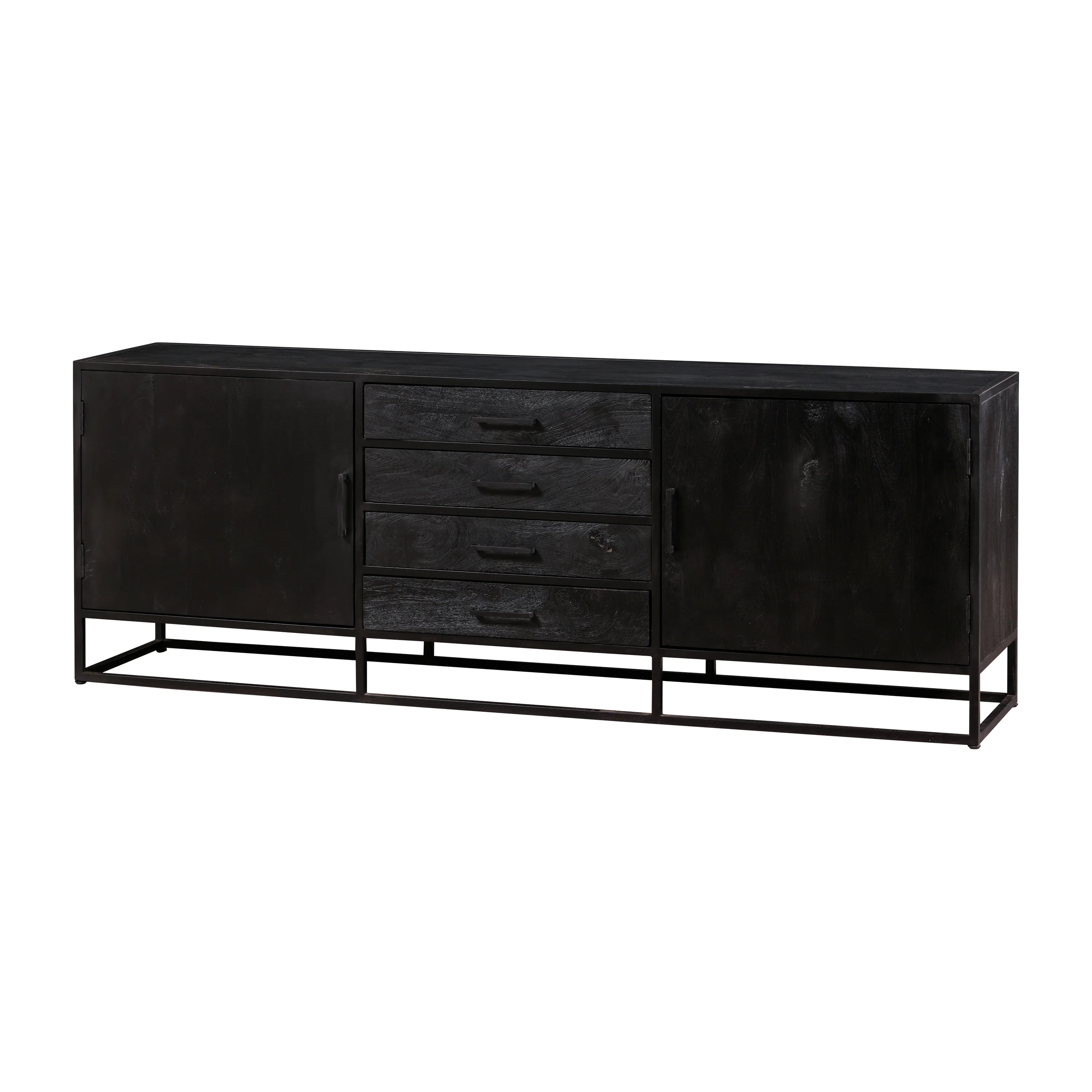 Mangohouten Dressoir Brendon 210 cm - Image 6