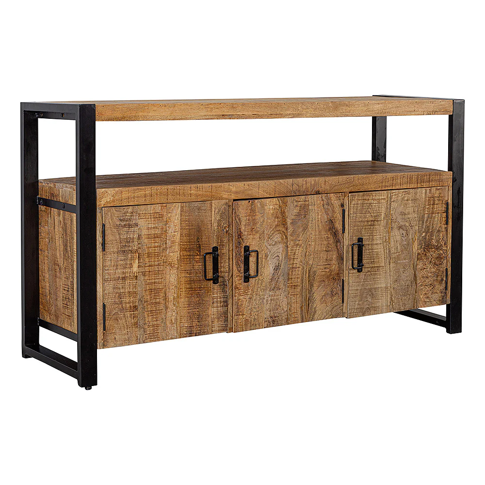 Mangohouten Dressoir Britt 140 cm 3 deuren - Image 3