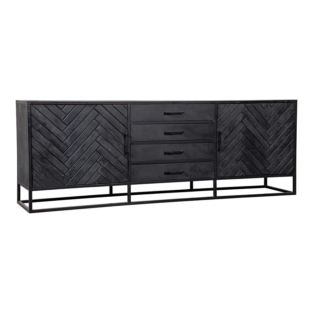 Mangohouten Dressoir Fianna 210 cm - Image 3