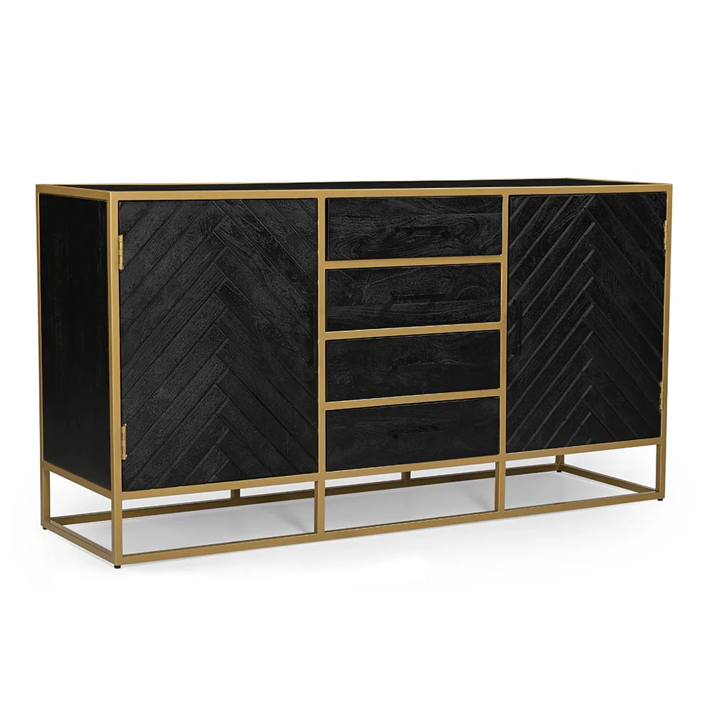 Mangohouten Dressoir Fingula 165 cm - Image 4