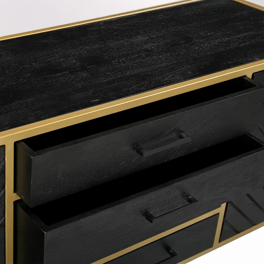 Mangohouten Dressoir Fingula 210 cm - Image 3