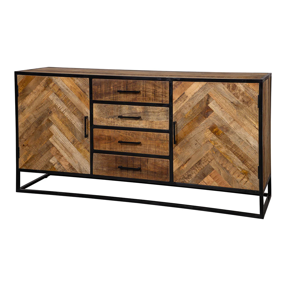 Mangohouten Dressoir Gwenn 165 cm - Image 3