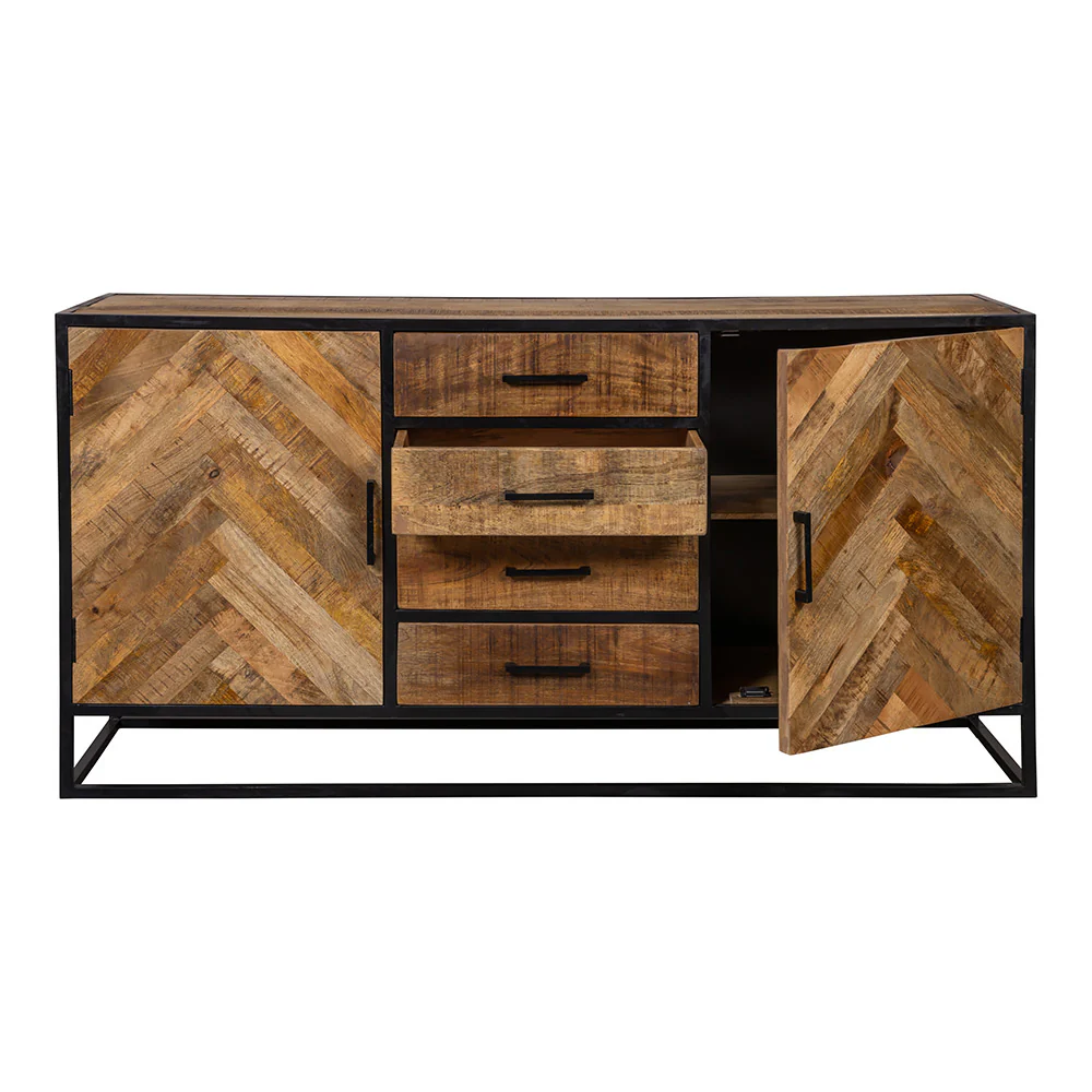 Mangohouten Dressoir Gwenn 165 cm - Image 4