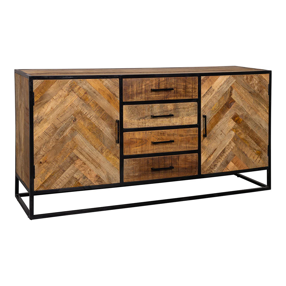 Mangohouten Dressoir Gwenn 165 cm - Image 5