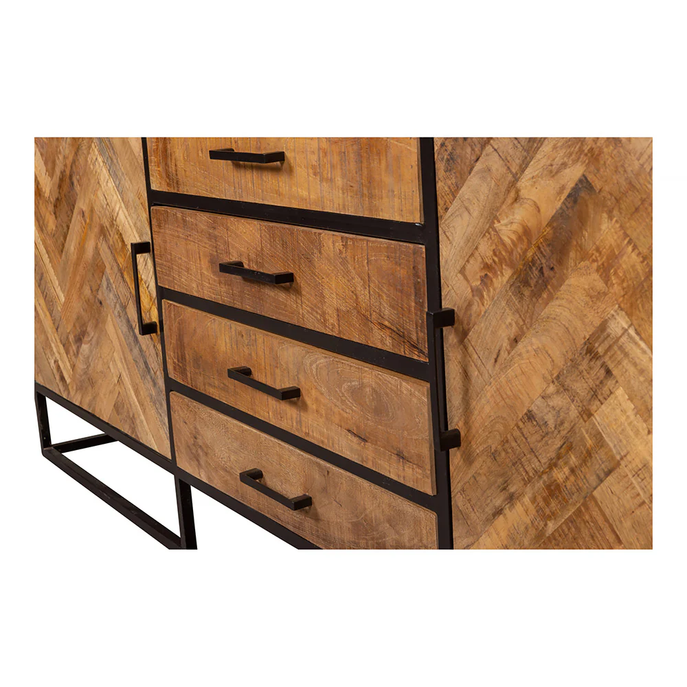 Mangohouten Dressoir Gwenn 165 cm - Image 6