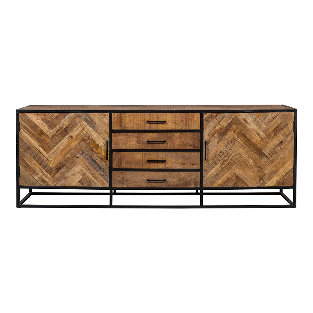 Mangohouten Dressoir Gwenn 210 cm - Image 2