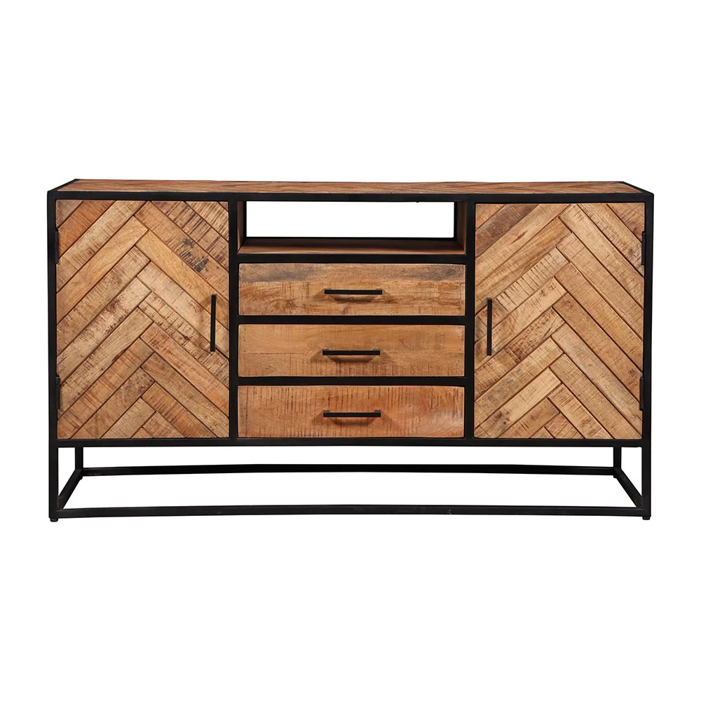 Mangohouten Dressoir Kjeld 145 cm - Image 2