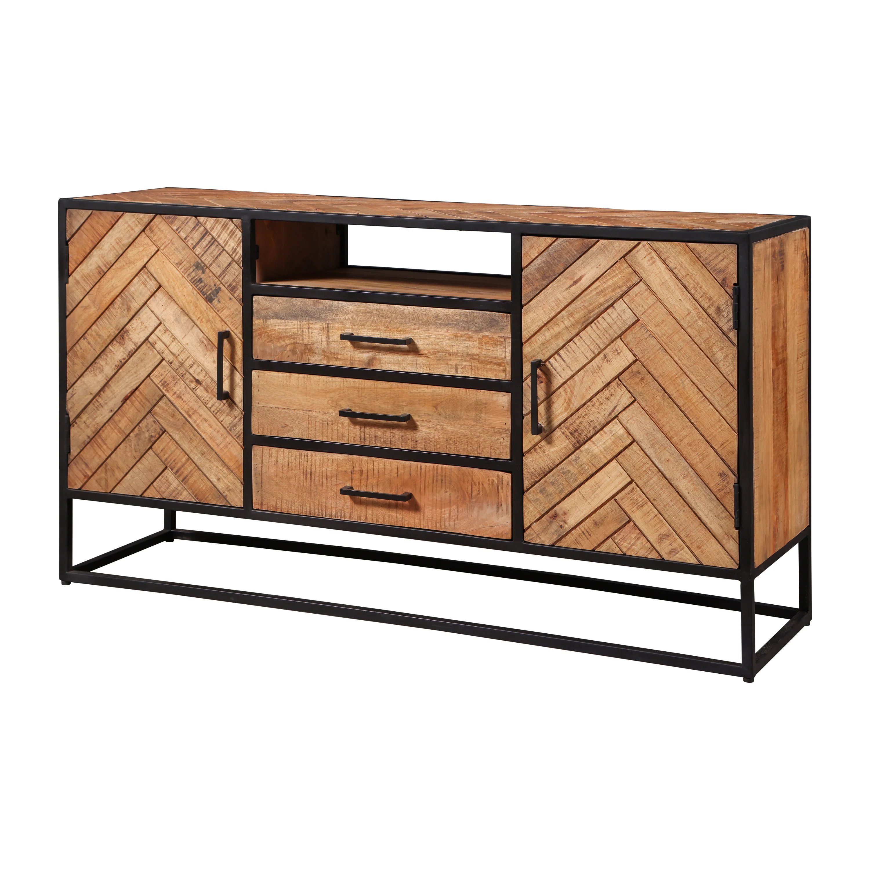 Mangohouten Dressoir Kjeld 145 cm - Image 4
