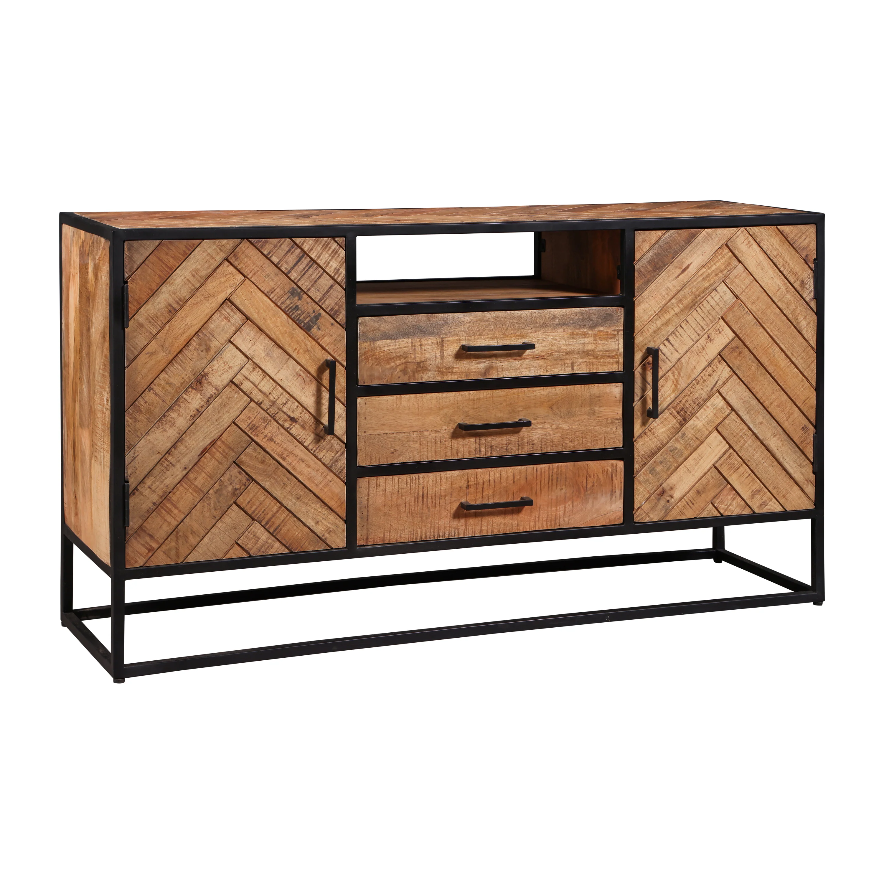 Mangohouten Dressoir Kjeld 145 cm - Image 5