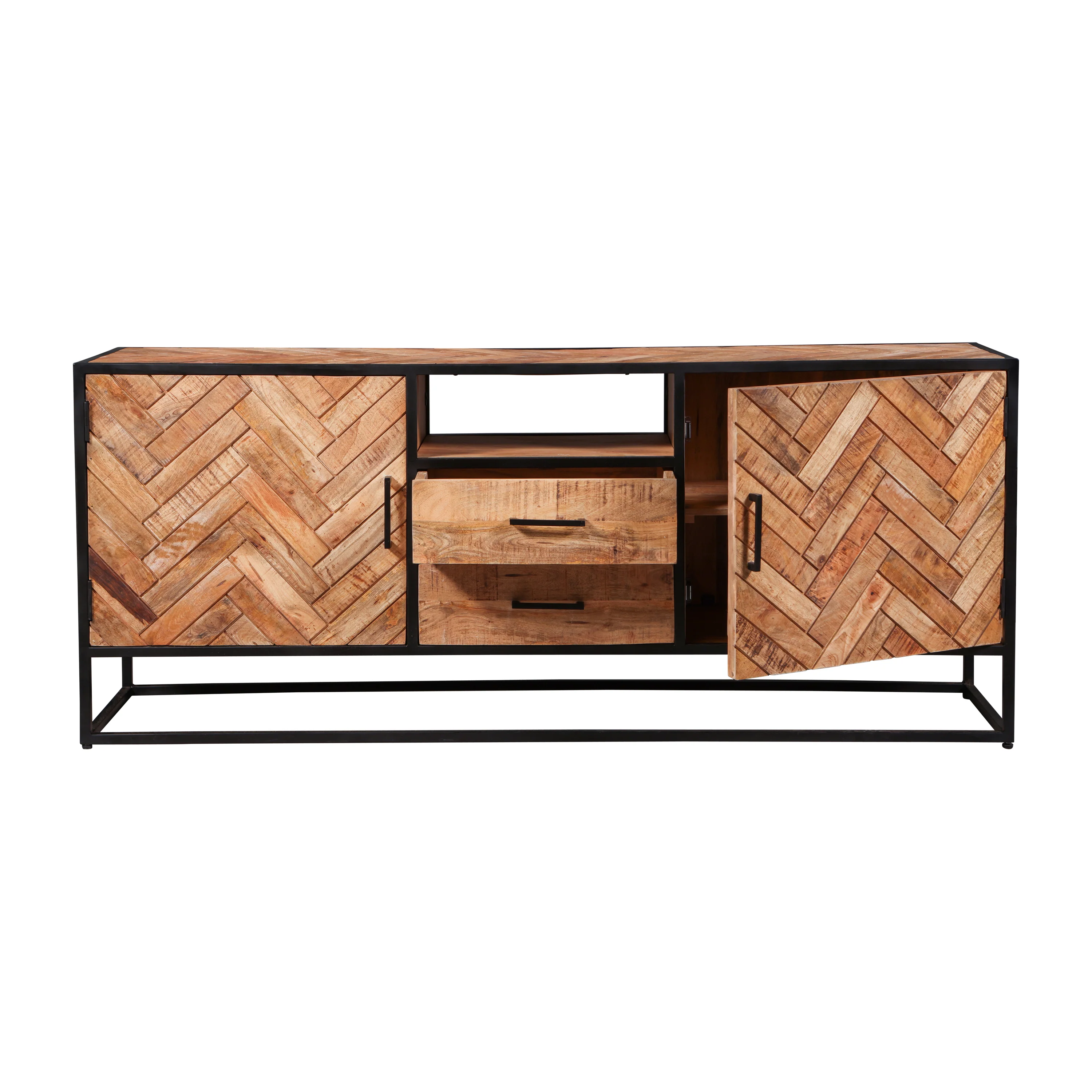 Mangohouten Dressoir Kjeld 180 cm - Image 4