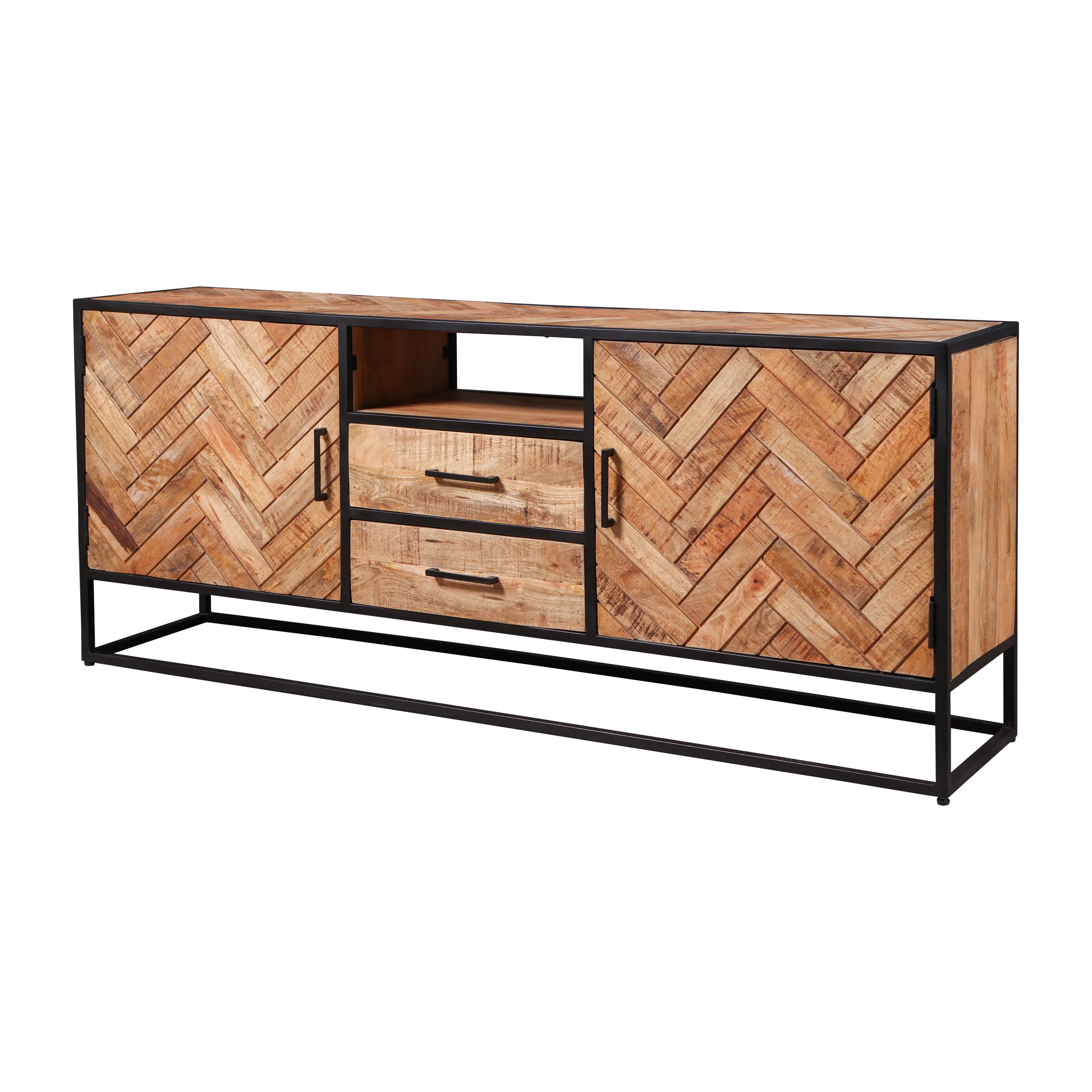 Mangohouten Dressoir Kjeld 180 cm - Image 5