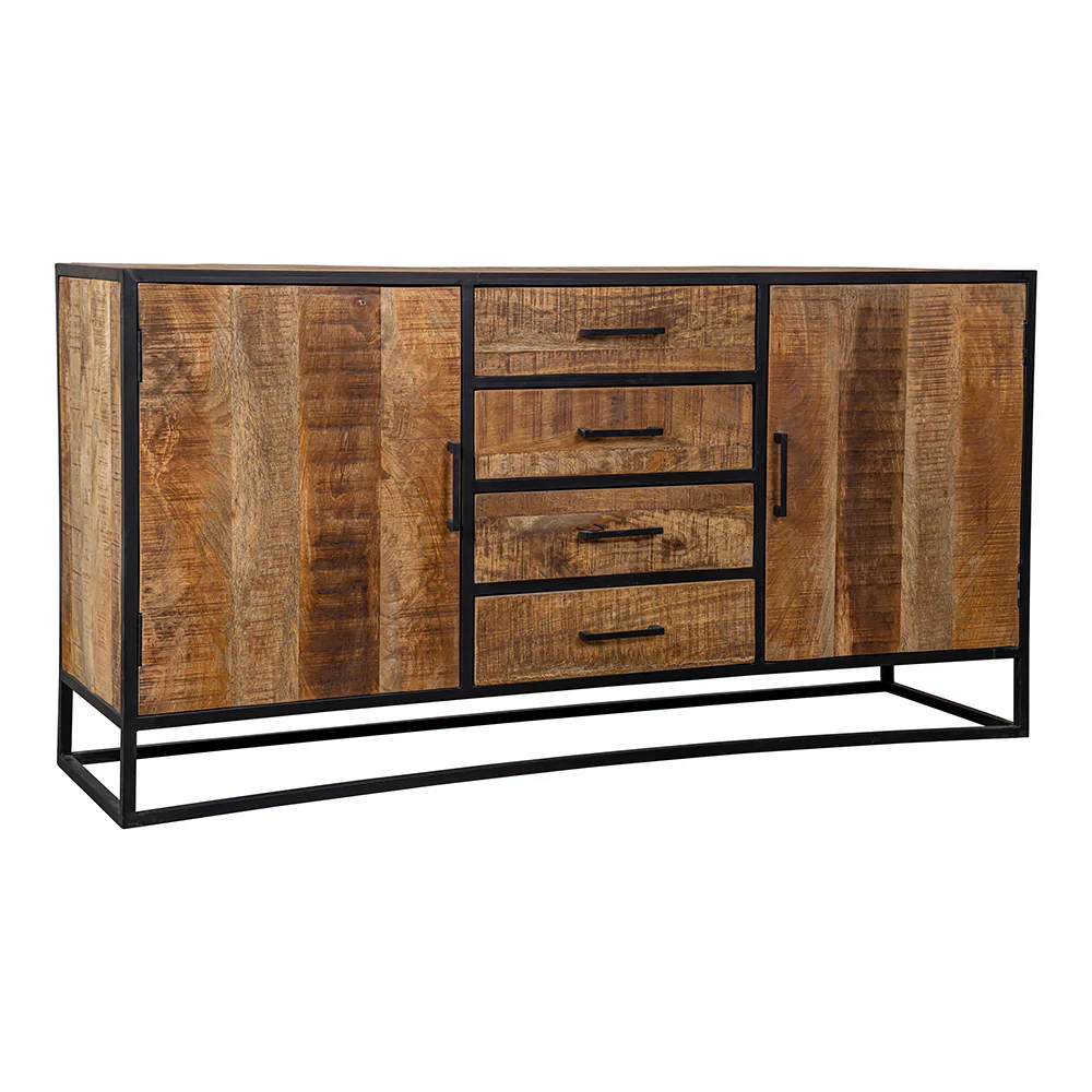 Mangohouten Dressoir Lowen 165 cm - Image 3