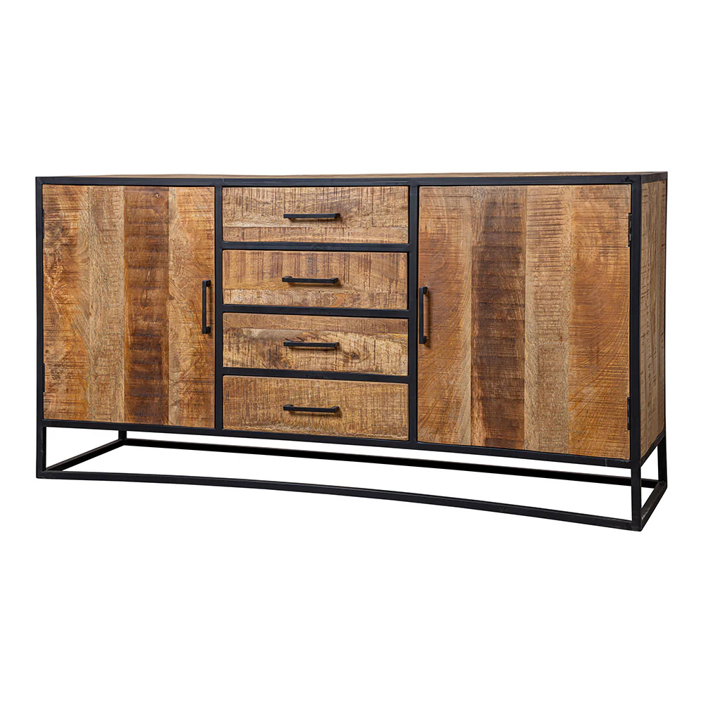 Mangohouten Dressoir Lowen 165 cm - Image 4